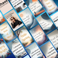 39 Motivational Messages Affirmations PDF PNG | Inspirational Quote Card Deck | Positive Mindset Manifestation Toolkit | Daily Routine Art