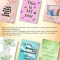 Positive Motivational Mantras PDF PNG | Daily Inspirational Quote Cards | Mindset Affirmation Art | Encouraging Words Digital Journal Tool