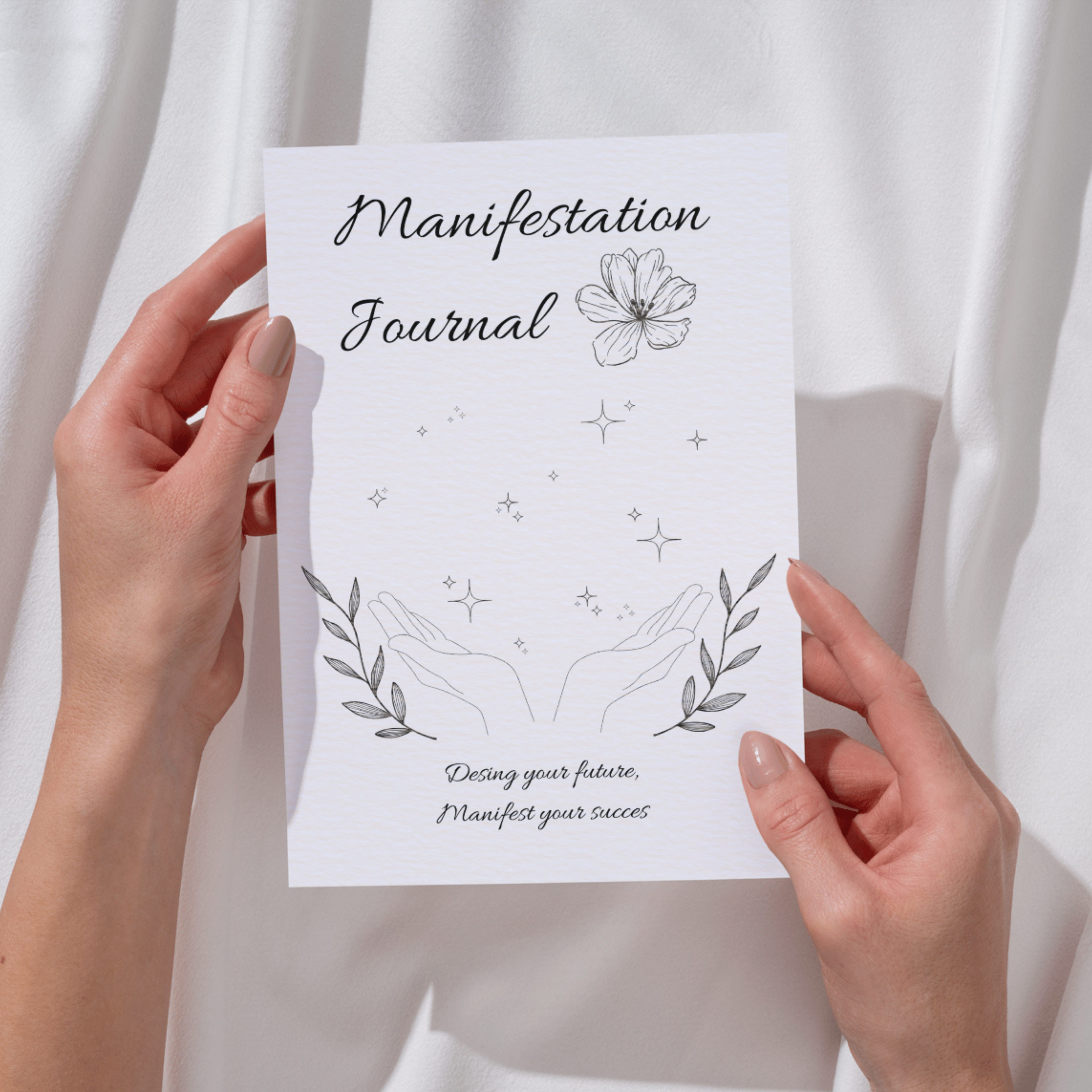 Manifestation Journal Printable PDF PNG | Law of Attraction & Mindset Journal | Affirmations, Gratitude & Goal Pages | Instant Download