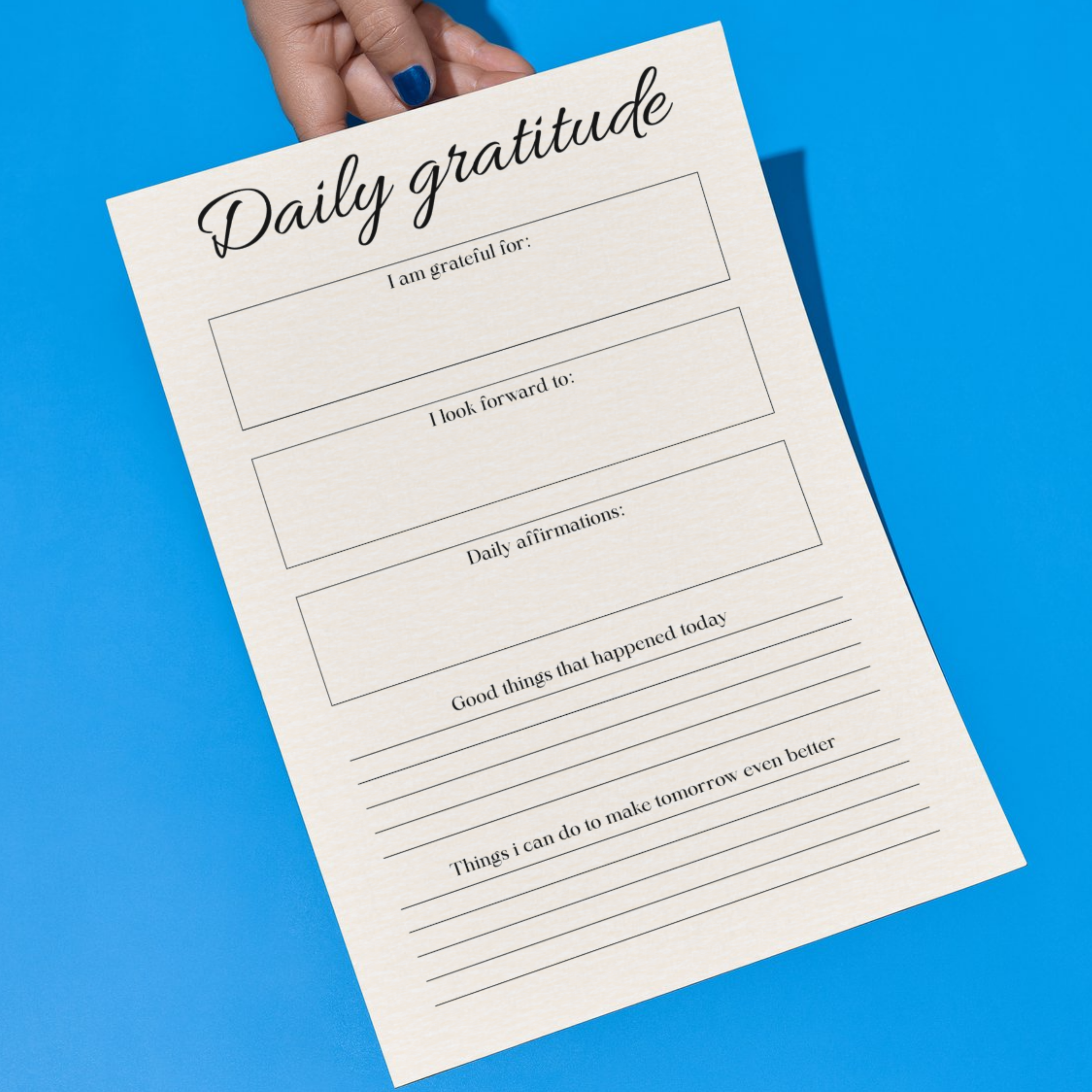 Manifestation Journal Printable PDF PNG | Law of Attraction & Mindset Journal | Affirmations, Gratitude & Goal Pages | Instant Download